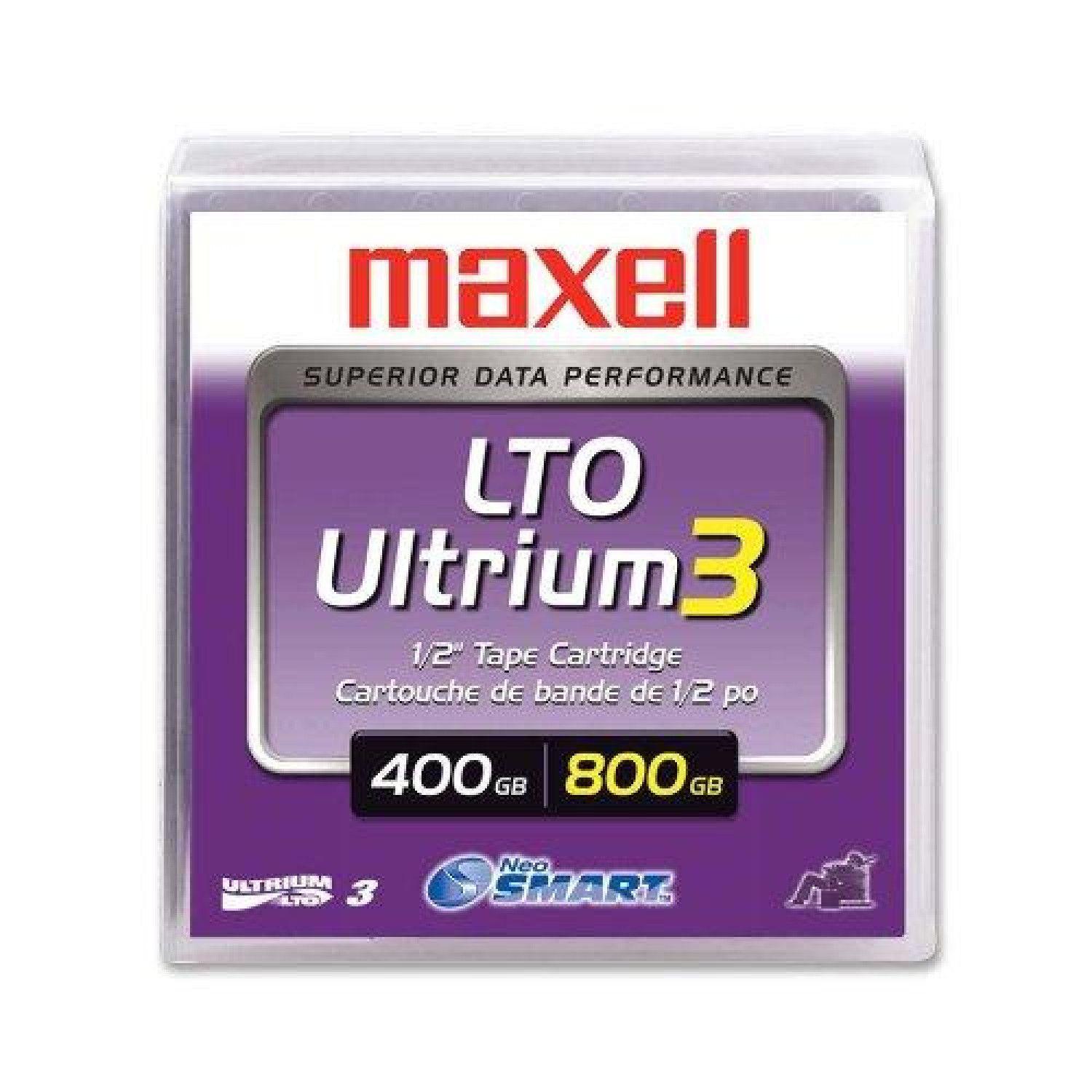 LTO3 Tape Ultrium Касета за архивиране 400/800 Gb  MAXELL