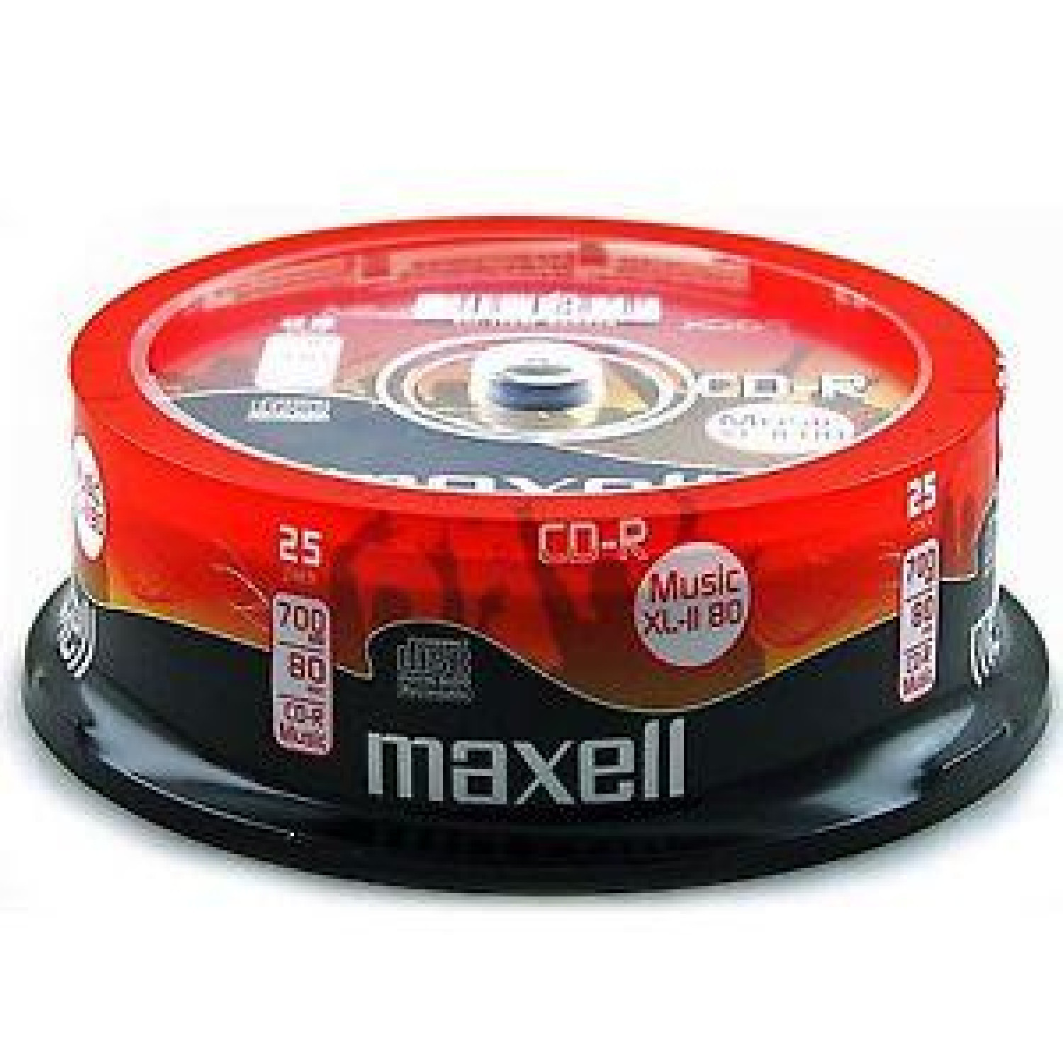 CD-R Music XL-II MAXELL, 700MB, 80 min, 25 бр