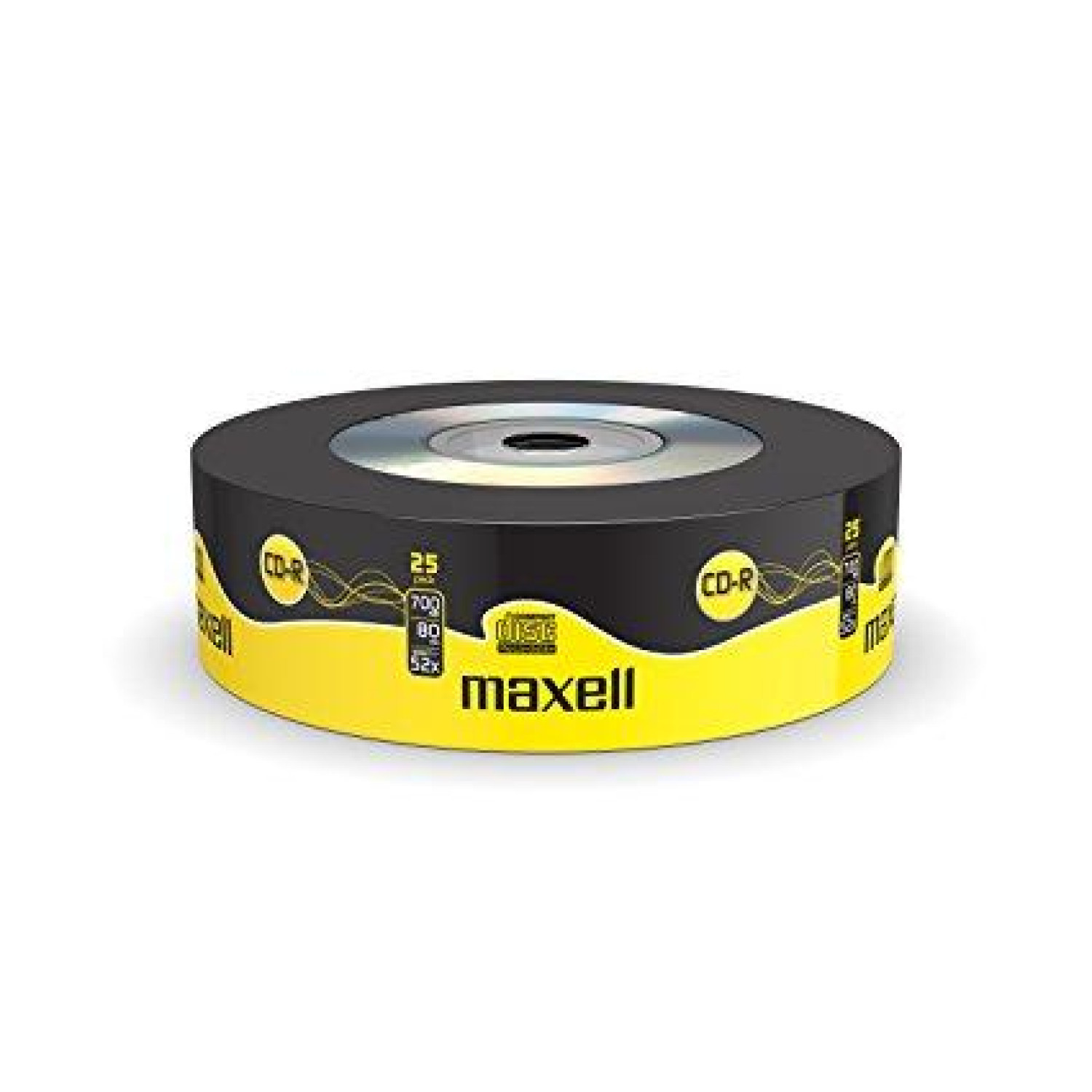 CD-R80 MAXELL Shrink /cake box/, 700MB, 52x, 25 бр