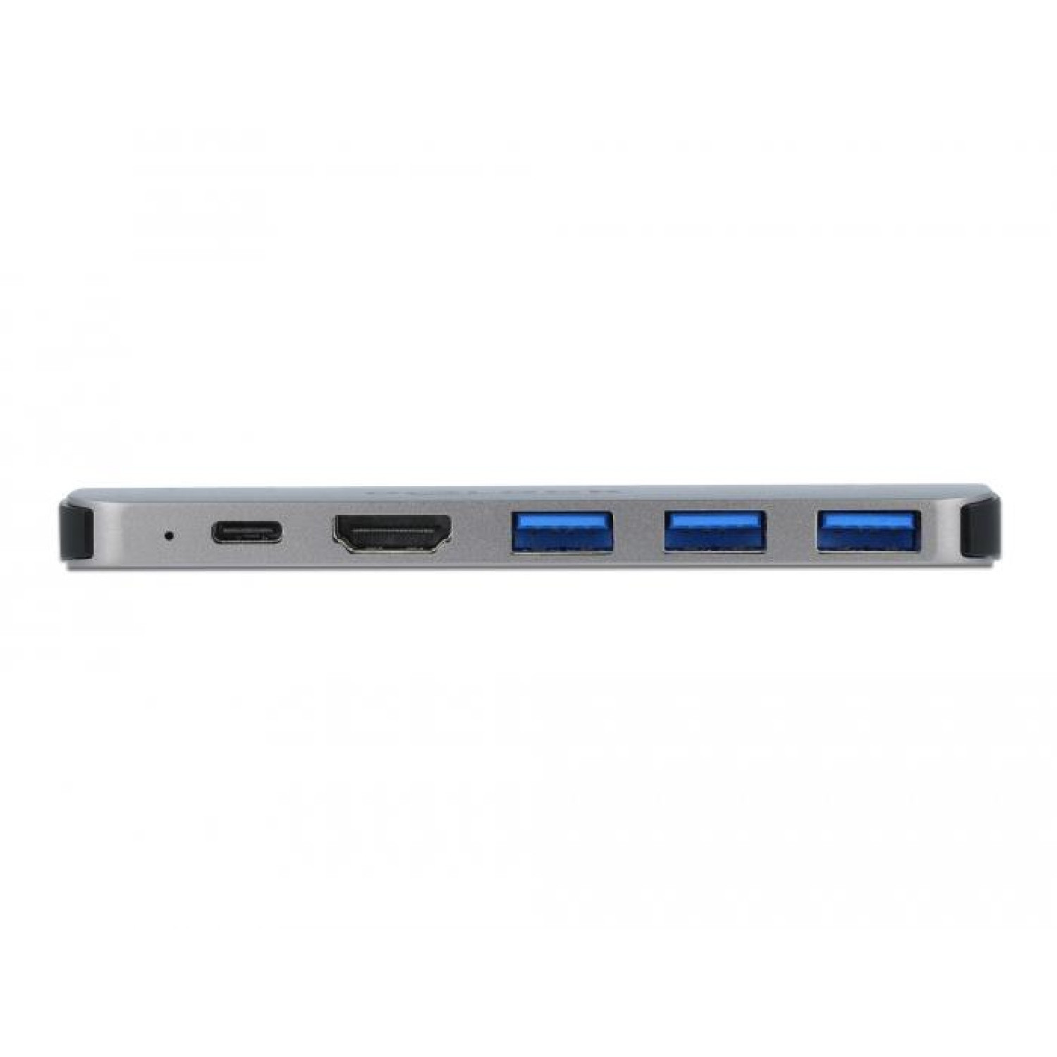 Докинг станция Delock За MacBook, HDMI 4K, USB-A, USB-C, PD, Сив