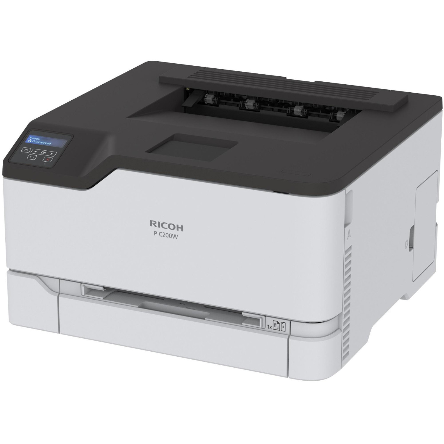 Цветен лазерен принтер RICOH P C200W, USB 2.0, LAN, WiFi, A4, 24 ppm