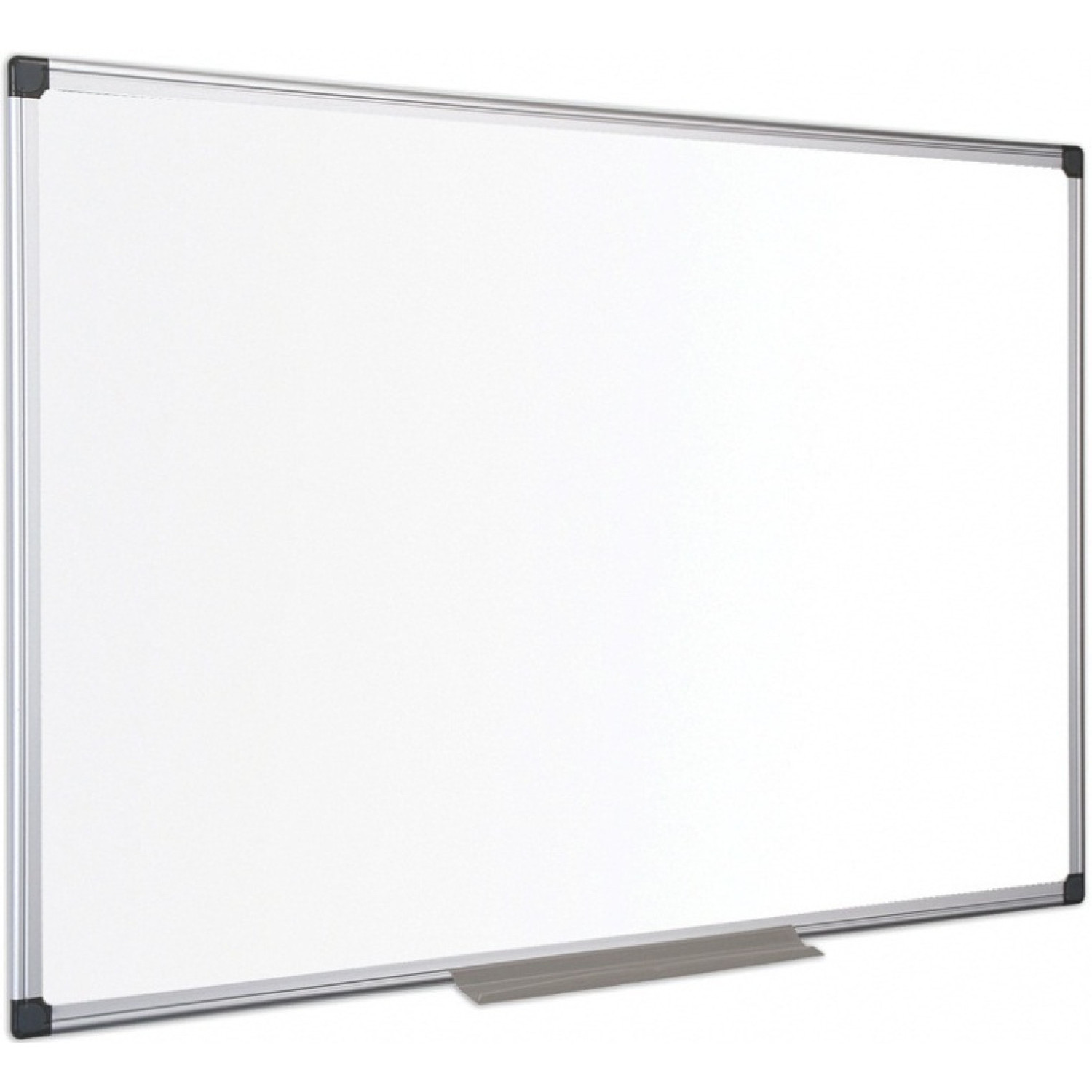 Бяла немагнитна дъска Bi-Office, 120x240 см., с алуминиева рамка