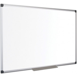 Бяла немагнитна дъска Bi-Office, 120x240 см., с алуминиева рамка