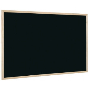 Черна дъска Bi-Office, 60х90 см., с дървена рамка