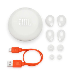Блутут слушалки JBL Free X BT White