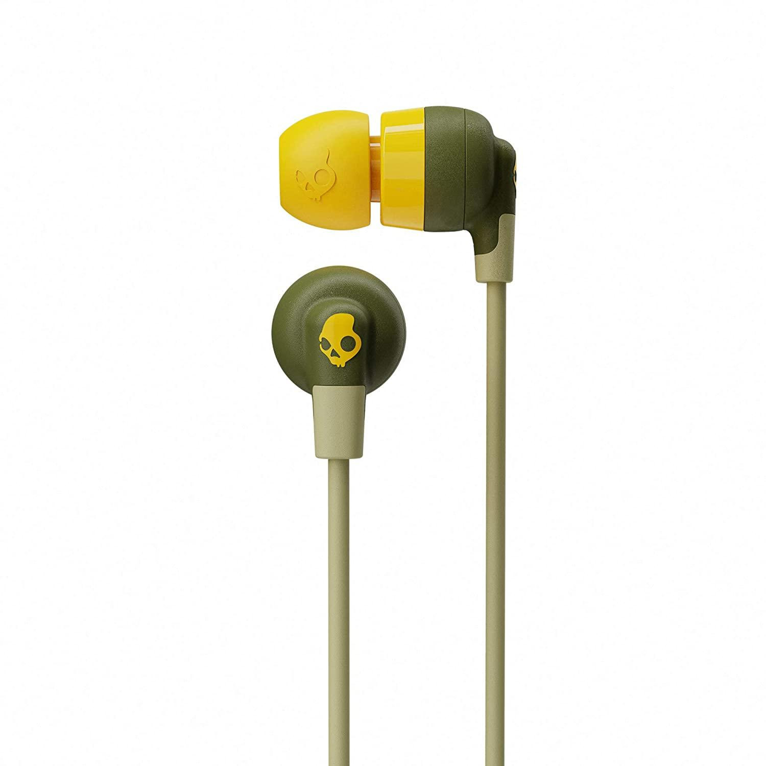 Блутут слушалки тапи Skullcandy INKD + Wireless, Зелен