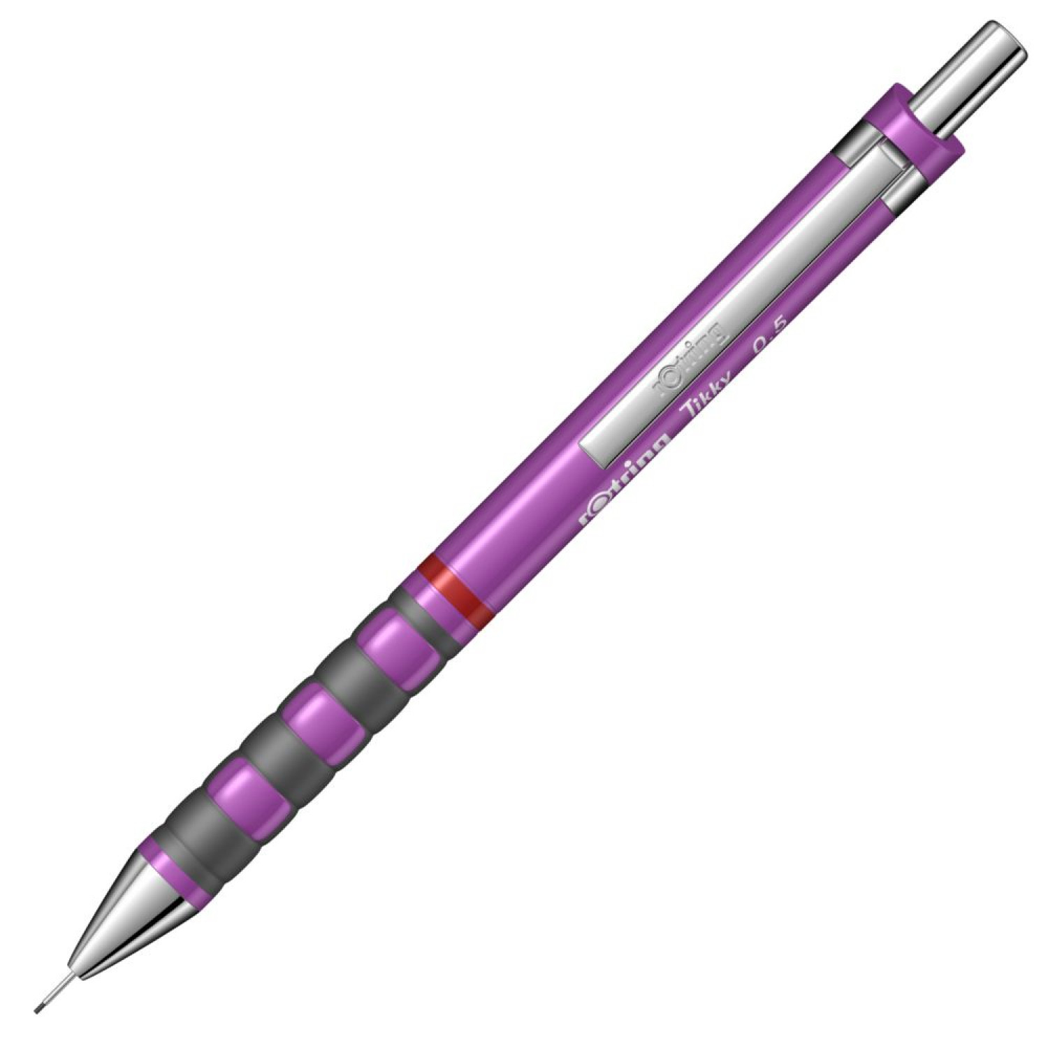Автоматичен молив Rotring Tikky Neon, 0.5 мм, лилав