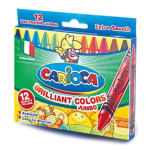 Пастели Carioca Jumbo, 12 цвята