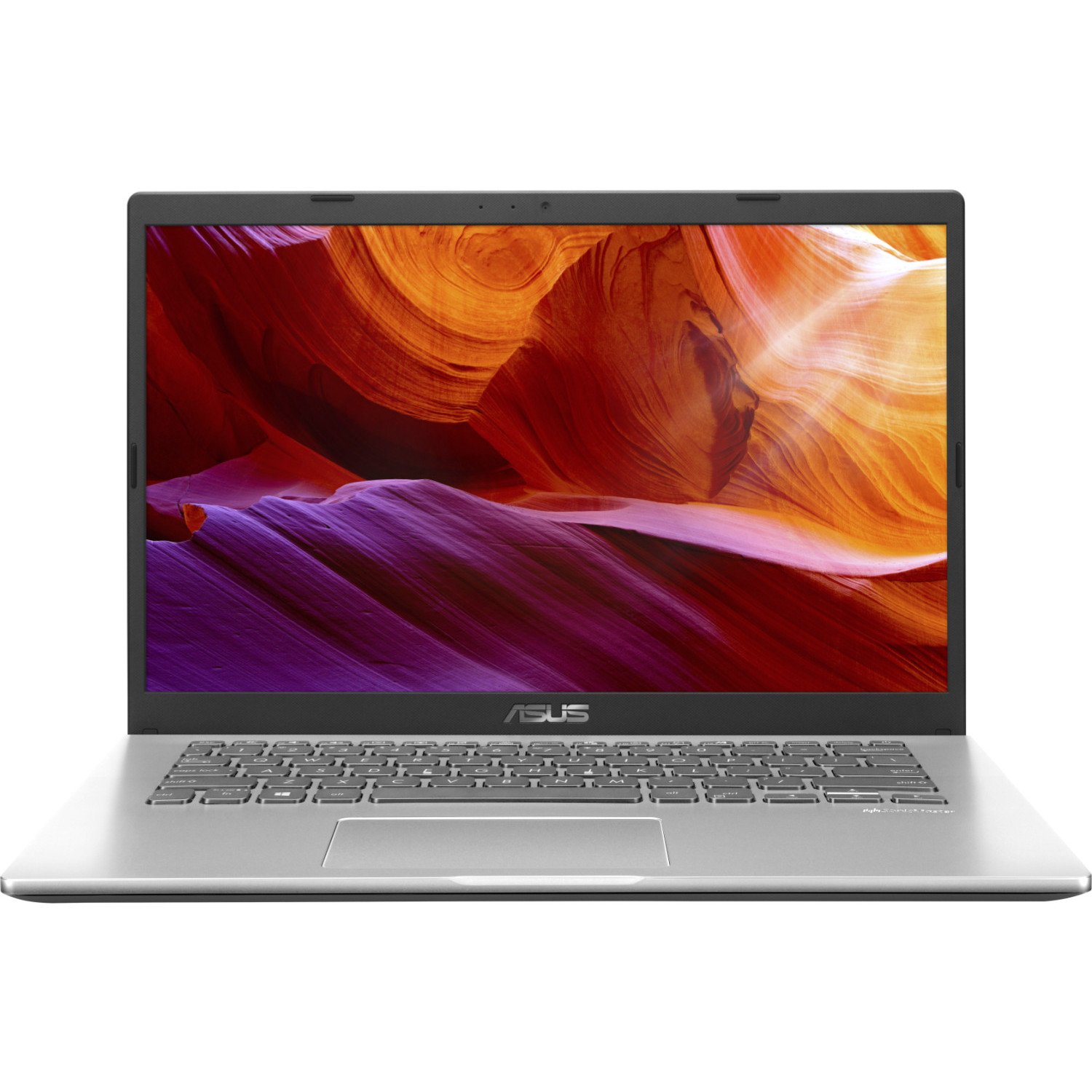 Лаптоп ASUS VivoBook 14 X409FA-BV301 Silver, 14" HD, Intel Core i3-10110U, 4GB DDR4, 256GB PCIE SSD, TPM, NO OS