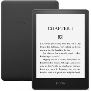 eBook четец Kindle Paperwhite 6.8", 8GB, 2021, 11 енерация, IPX8, Черен