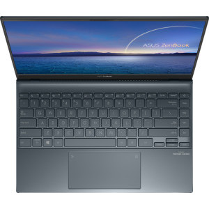Лаптоп ASUS ZenBook 14, 14" FHD IPS AG 60Hz, Intel i5-1135G7(Up to 4.20 GHz, 8 MB), 8GB DDR4 RAM, 512GB NVMe SSD, Win 10 PRO, ILLUM.KBD, Pine Grey