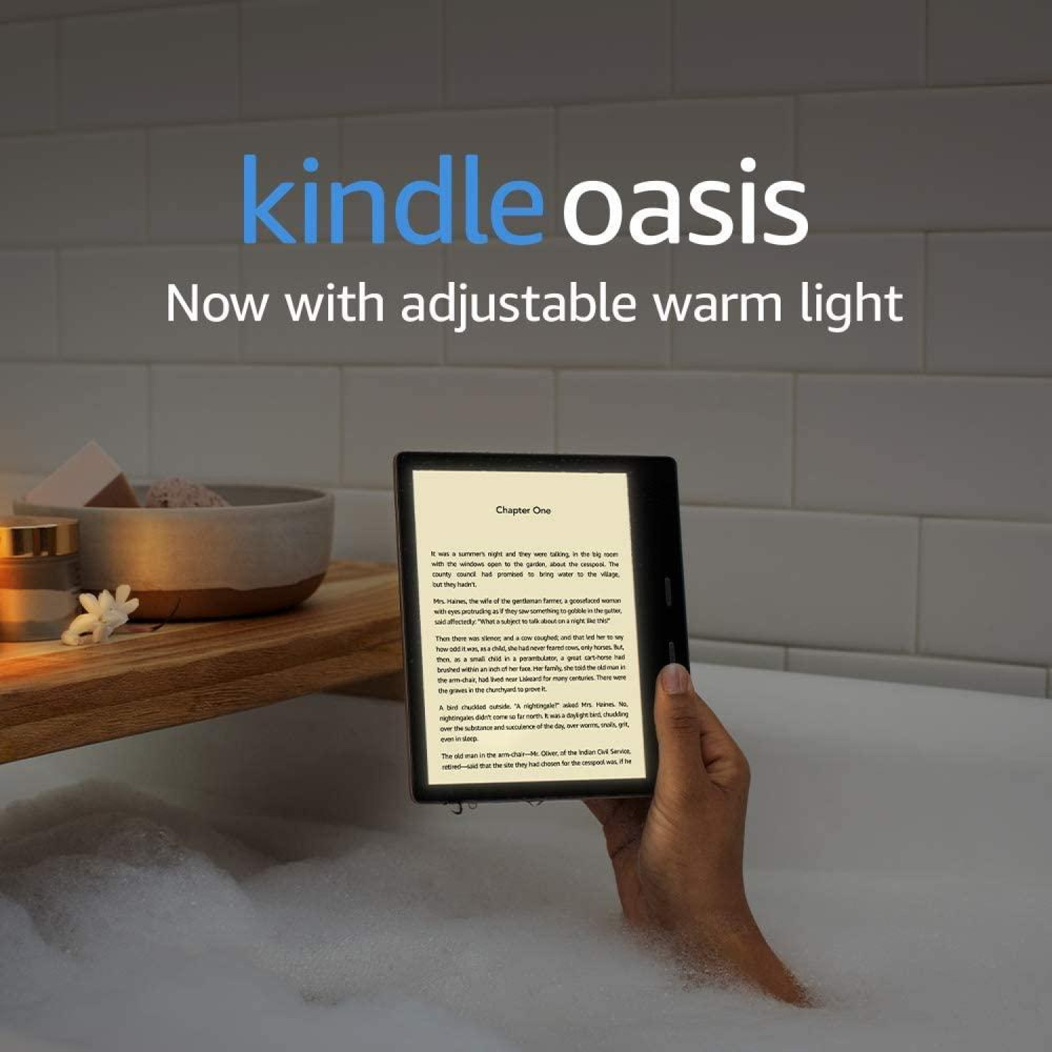 eBook четец Kindle Oasis, 7", 32GB, 10-та генерация, Златист