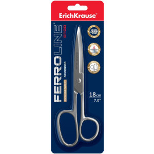 Ножица ErichKrause Ferro, 18 см., метална