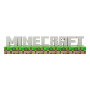 Статуетка Paladone Minecraft Logo Light