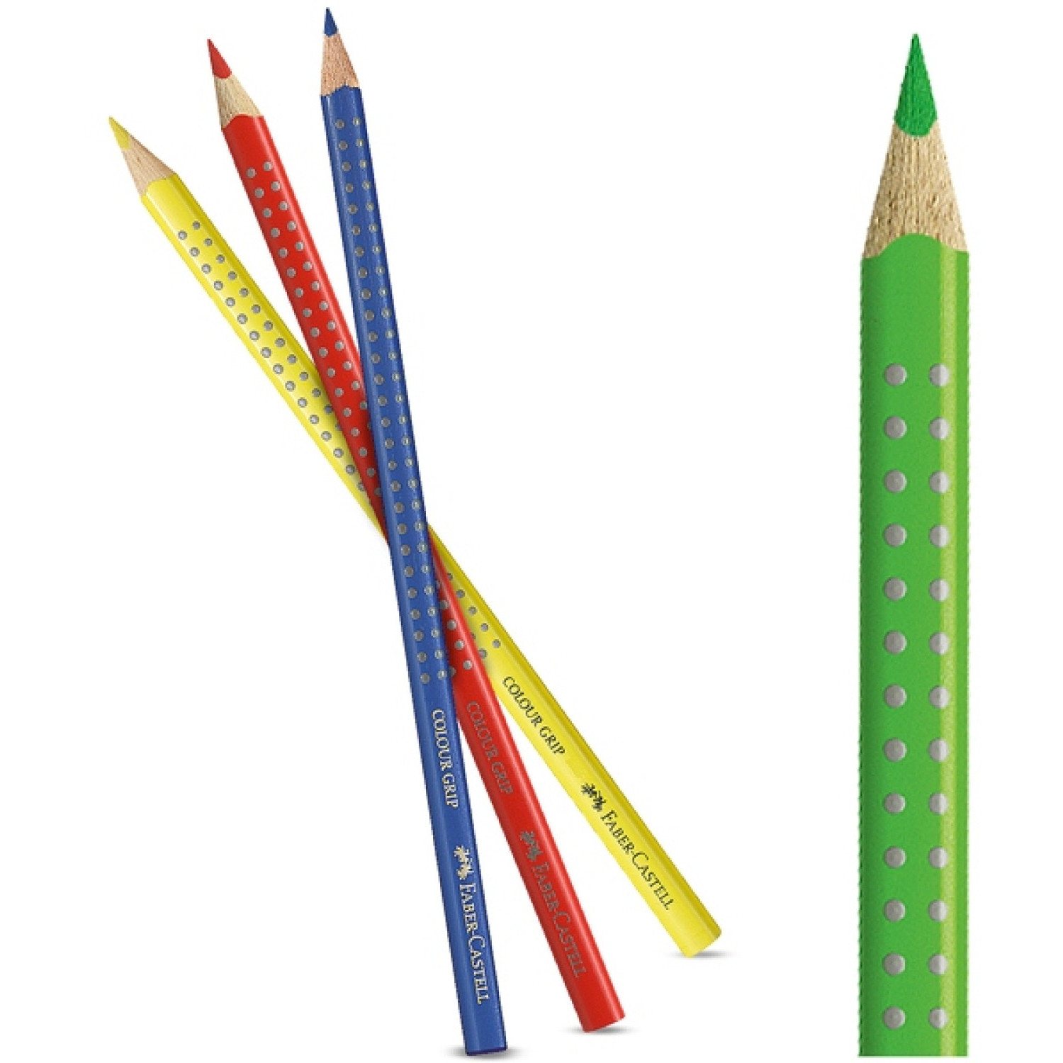 Цветни моливи Faber-castell Grip, акварелни