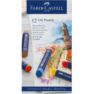 Пастели Faber-castell Goldfaber Creativ, 12 цвята