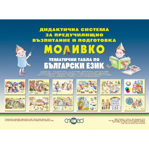 Моливко - Комплект табла Български език