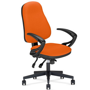 Работен стол Offix Ergo IBRA - оранжев