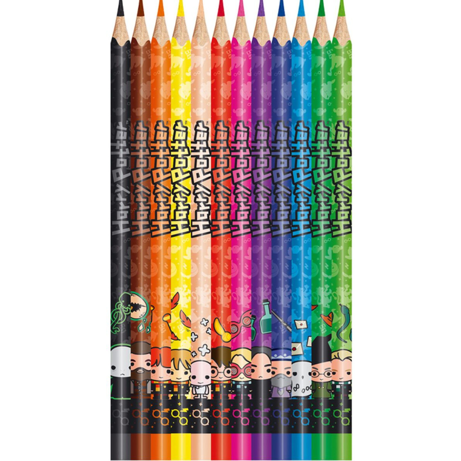 Цветни моливи Maped Harry Potter