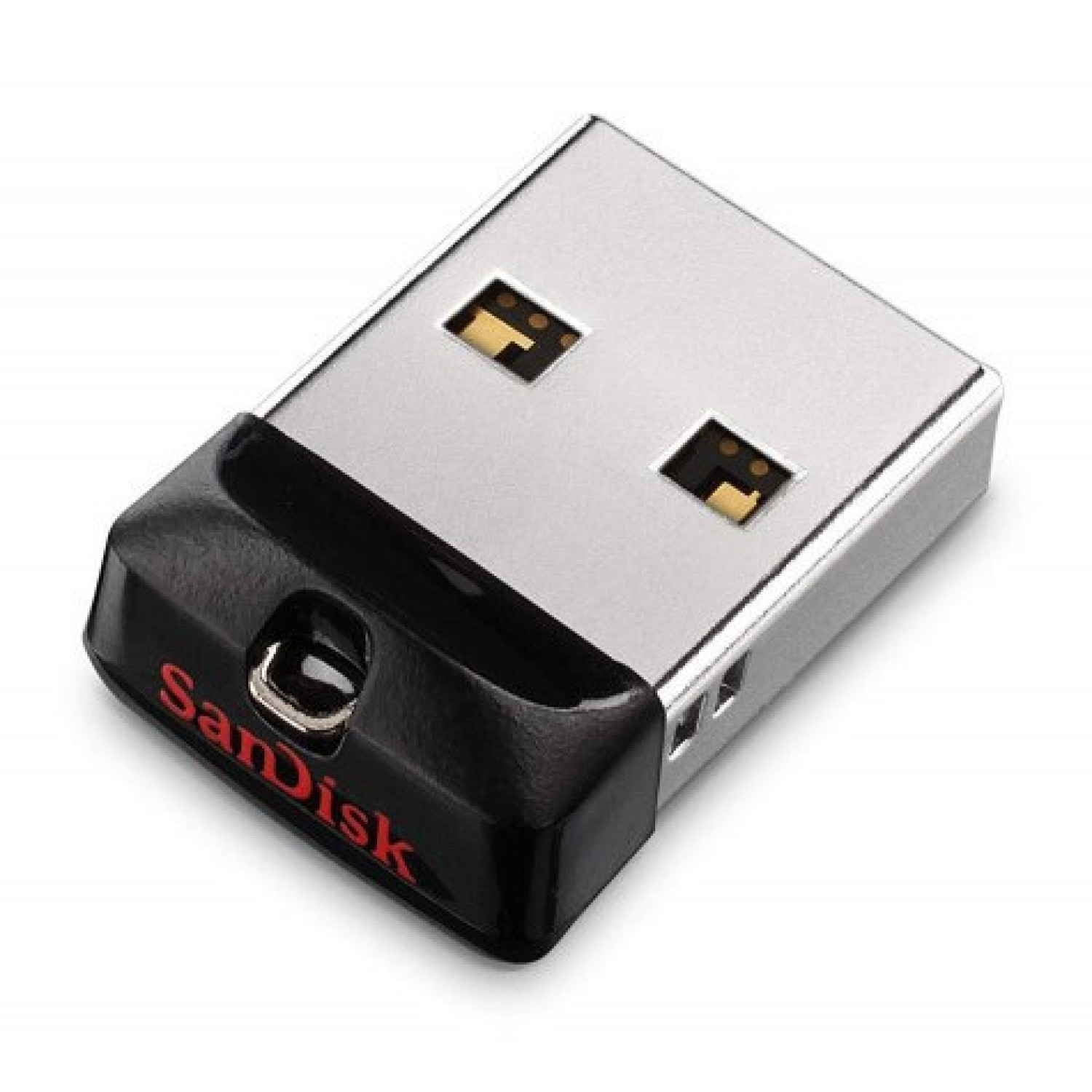 USB памет SanDisk Cruzer Fit, 16GB, SDCZ33-016G-G35, Черен