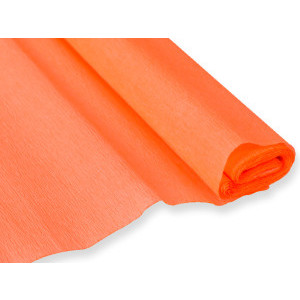 Креп хартия Junior, оранжево, 28 гр., 50х200 см.