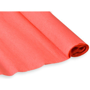 Креп хартия Junior, червена сьомга, 28 гр., 50х200 см.
