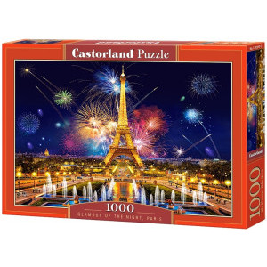 Пъзел Castorland Glamur of the night Paris, C-103997-2, 1000 ел.