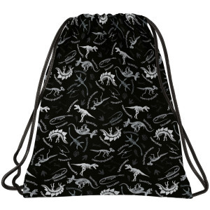 Торба за спорт BackUp Black Dinosaurs A114, 89659
