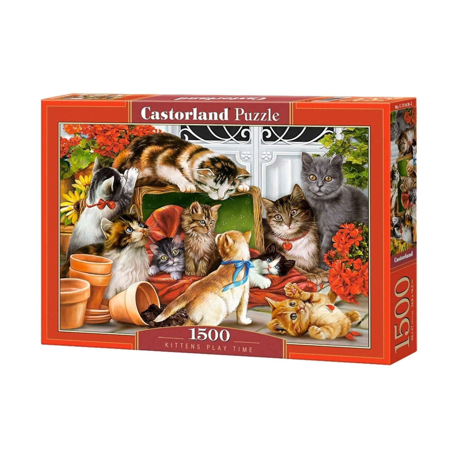 Пъзел Castorland Kittens play time, 1500 ел., С-151639-2