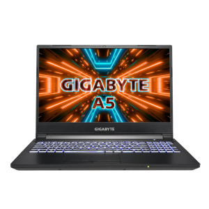Лаптоп GIGABYTE A5 K1 15.6" FHD 144Hz IPS, Ryzen 5 5600H 3.2 Ghz , 2 x 8GB, 512GB SSD, RTX 3060P, Free DOS