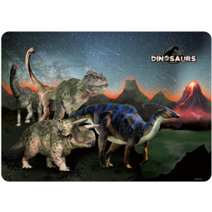 Подложка за бюро Динозаври, 40 х 29 см.,PLADN17