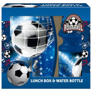Комплект кутия за храна и шише за вода Football, ZSBPI17
