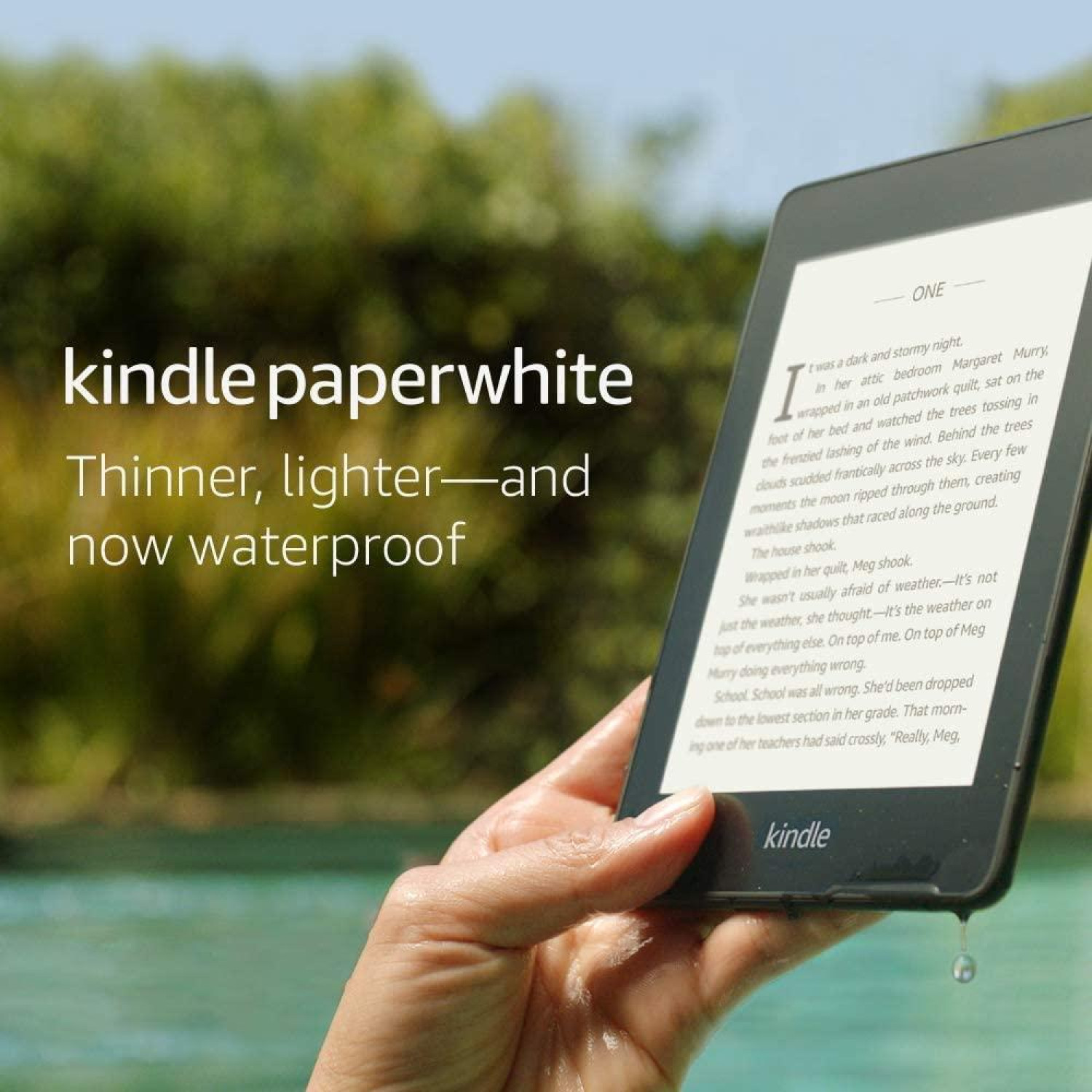 eBook четец Kindle Paperwhite 6" IPX8, 10 генерация, Зелен