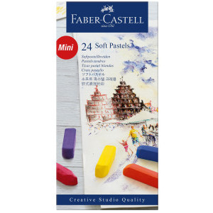 Пастели Faber-Castell Creative Soft, 24 цвята 1/2