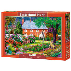 Пъзел Castorland Райска градина,1500 eлемента, C-151523