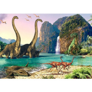 Диамантен гоблен Динозаври, 40x50 см.