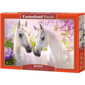 Пъзел Castorland Романтични коне, 1000 елемента, C-104147
