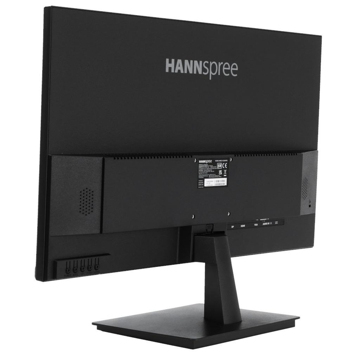 Монитор HANNSPREE HC 251 PFB, Full HD, Wide, 24.5 inch, D-Sub, HDMI, DP, Черен