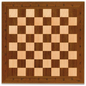 Дървена дъска за шах, 33x33 см