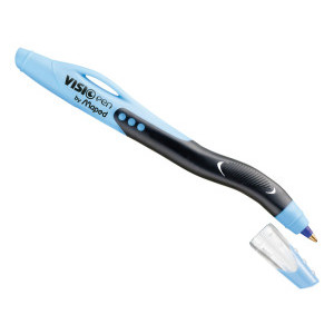 Химикалка Maped Visio, синя за лява ръка, блистер