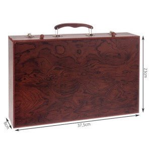 Комплект за рисуване Iso Trade в дървен куфар