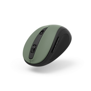 Hama MW-400 V2 6-бутонна безжична мишка, ергономична, USB, зелено
