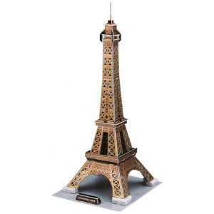 Пъзел Cubic Fun 3D Айфеловата кула, Париж 35 елемента C044h