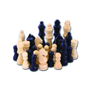 Дървени фигури за шах, номер 2