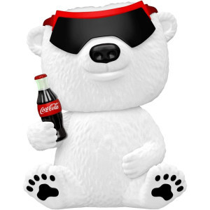 Фигура Funko Pop! Ad Icons: 90's Coca-Cola Polar Bear Flocked #158
