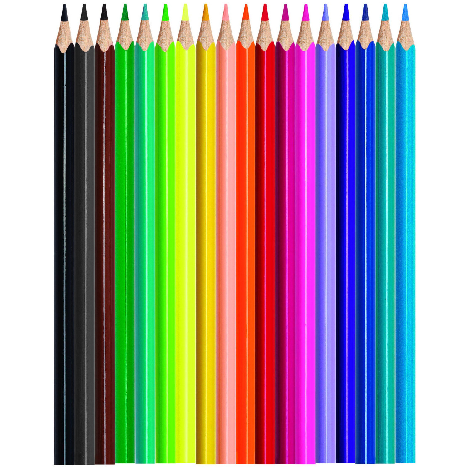 Цветни моливи Maped Color peps в метална кутия, 18 цвята