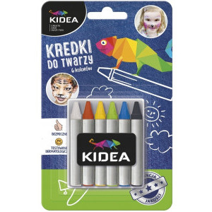 Бои за лице Kidea KDT6KA, 6 цвята, 036714