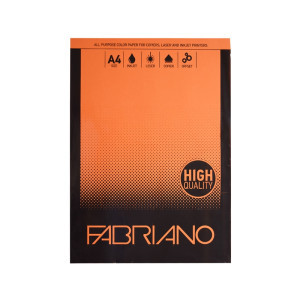 Копирен картон Fabriano A4, оранжев