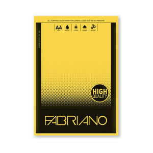 Копирен картон Fabriano A4, жълт