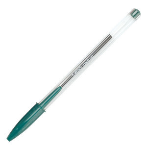 Химикалка BIC Cristal Medium, зелена